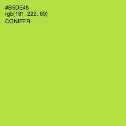 #B5DE45 - Conifer Color Image
