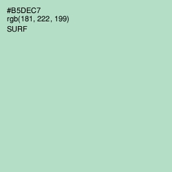 #B5DEC7 - Surf Color Image