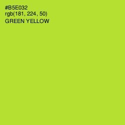 #B5E032 - Green Yellow Color Image
