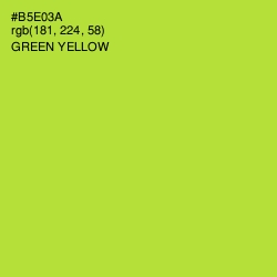 #B5E03A - Green Yellow Color Image
