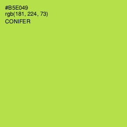 #B5E049 - Conifer Color Image