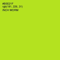 #B5E21F - Inch Worm Color Image