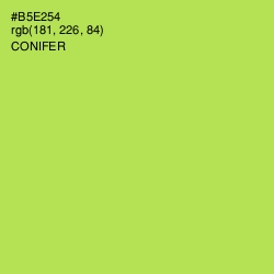#B5E254 - Conifer Color Image