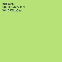 #B5E375 - Wild Willow Color Image