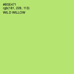 #B5E471 - Wild Willow Color Image