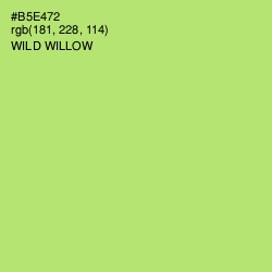 #B5E472 - Wild Willow Color Image