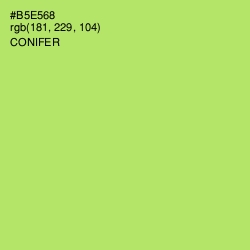 #B5E568 - Conifer Color Image