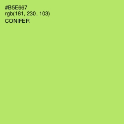 #B5E667 - Conifer Color Image