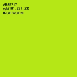 #B5E717 - Inch Worm Color Image