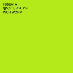 #B5EA1A - Inch Worm Color Image
