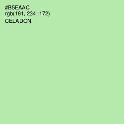 #B5EAAC - Celadon Color Image