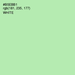 #B5EBB1 - Celadon Color Image