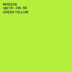 #B5EE3B - Green Yellow Color Image