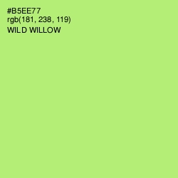 #B5EE77 - Wild Willow Color Image