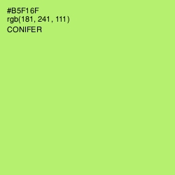 #B5F16F - Conifer Color Image