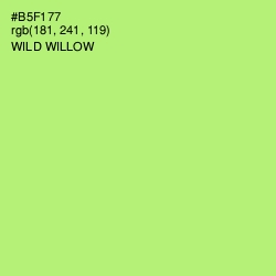 #B5F177 - Wild Willow Color Image