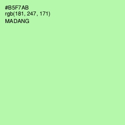 #B5F7AB - Madang Color Image