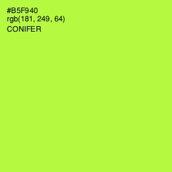 #B5F940 - Conifer Color Image