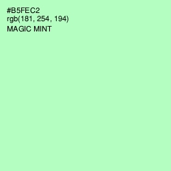 #B5FEC2 - Magic Mint Color Image