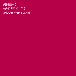 #B60047 - Jazzberry Jam Color Image