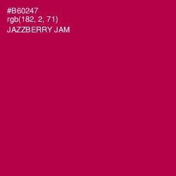 #B60247 - Jazzberry Jam Color Image