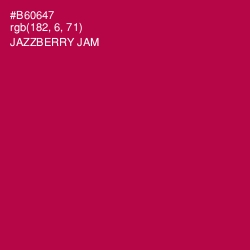 #B60647 - Jazzberry Jam Color Image