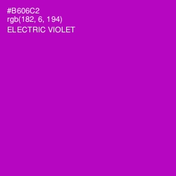 #B606C2 - Electric Violet Color Image