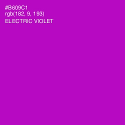 #B609C1 - Electric Violet Color Image