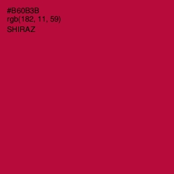 #B60B3B - Shiraz Color Image