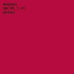 #B60B3D - Shiraz Color Image