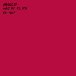 #B60C3F - Shiraz Color Image