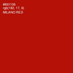 #B61106 - Milano Red Color Image
