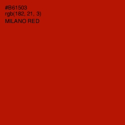 #B61503 - Milano Red Color Image