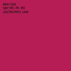 #B61D56 - Jazzberry Jam Color Image