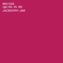 #B61D59 - Jazzberry Jam Color Image