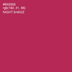 #B62956 - Night Shadz Color Image