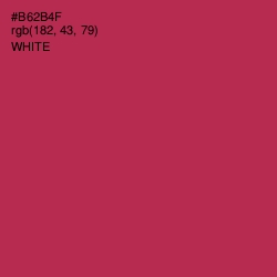 #B62B4F - Night Shadz Color Image