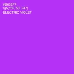 #B632F7 - Electric Violet Color Image