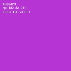 #B634D3 - Electric Violet Color Image