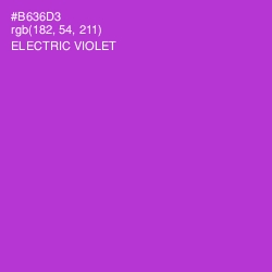 #B636D3 - Electric Violet Color Image