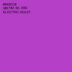 #B63FC8 - Electric Violet Color Image