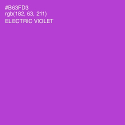 #B63FD3 - Electric Violet Color Image