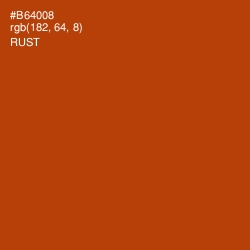 #B64008 - Rust Color Image