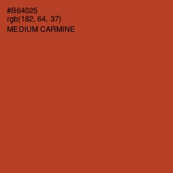 #B64025 - Medium Carmine Color Image