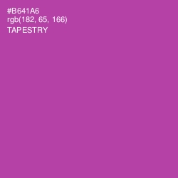 #B641A6 - Tapestry Color Image