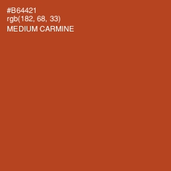 #B64421 - Medium Carmine Color Image