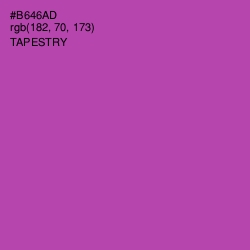 #B646AD - Tapestry Color Image