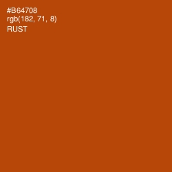 #B64708 - Rust Color Image