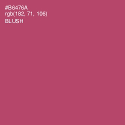 #B6476A - Blush Color Image