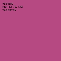 #B64882 - Tapestry Color Image